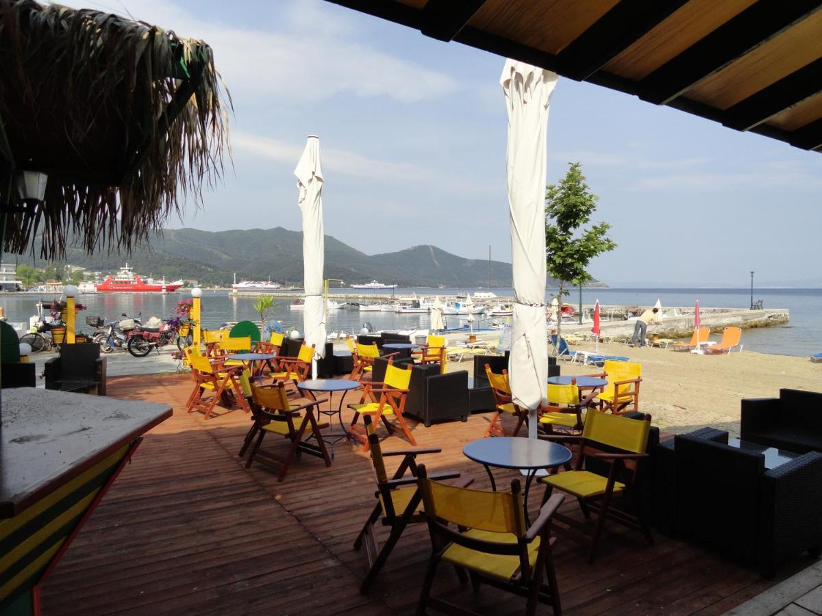 Captain'S Beach Apartments Limenas  Bagian luar foto