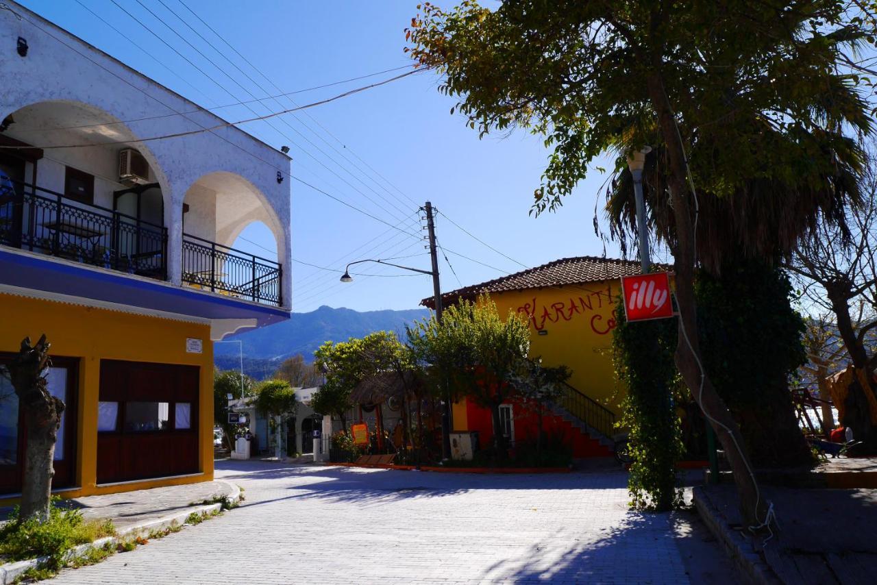 Captain'S Beach Apartments Limenas  Bagian luar foto