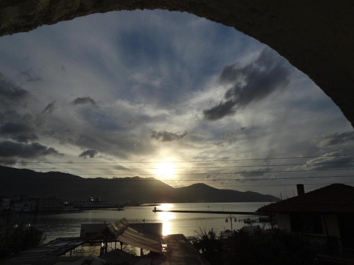 Captain'S Beach Apartments Limenas  Bagian luar foto